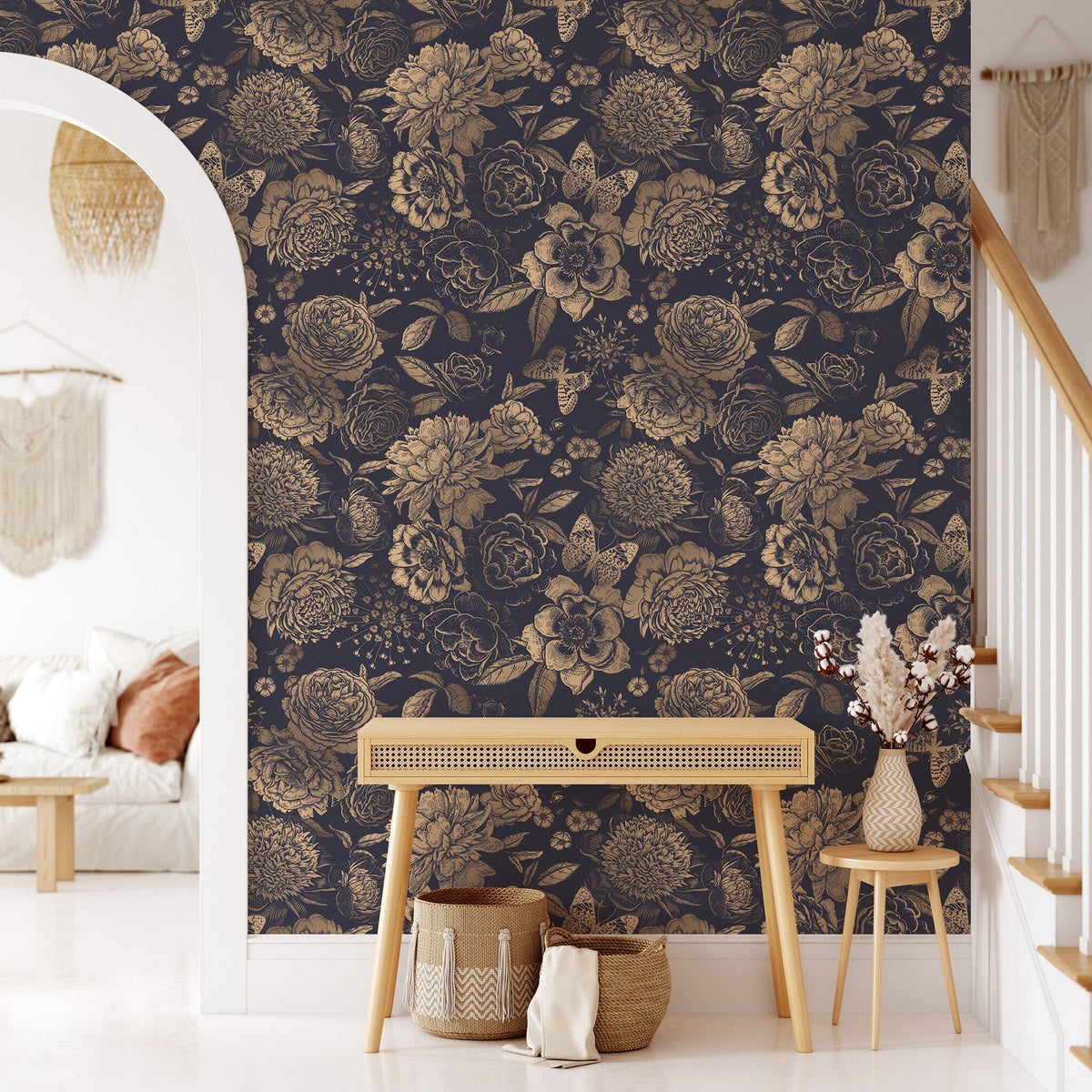 Gold Peel and Stick Wallpaper – EazzyWalls