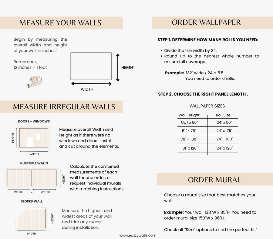 Eucalyptus Wallpaper - Removable Wallpaper - Self Adhesive WallPaper