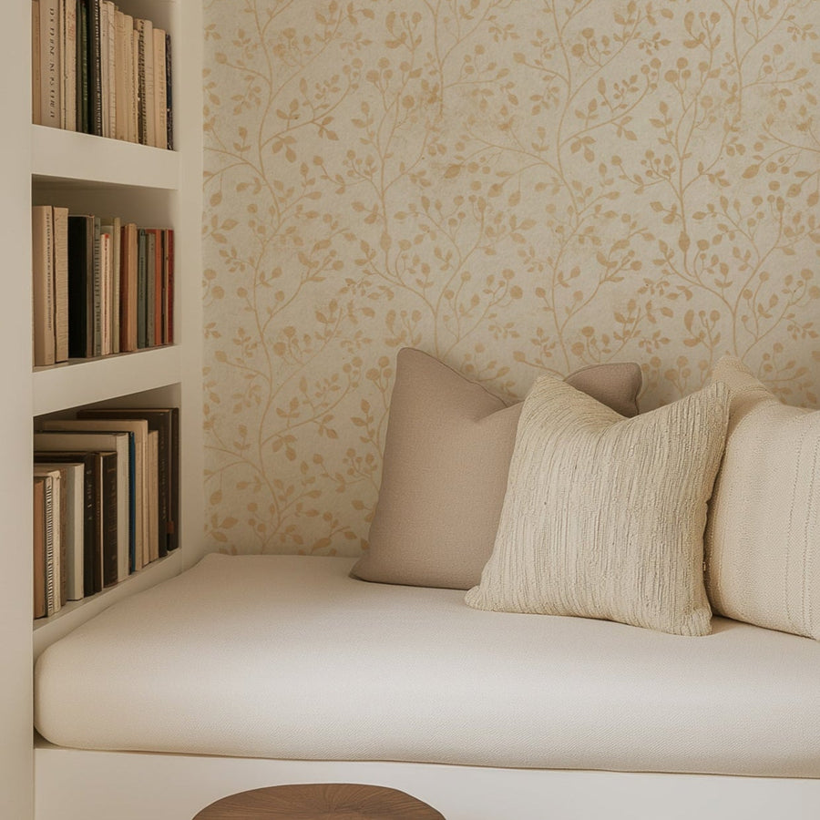 Floral Boho Wallpaper Removable Wallpaper