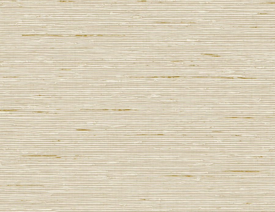 Textured beige wallpaper with horizontal lines