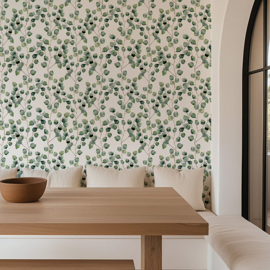 Eucalyptus Wallpaper - Removable Wallpaper