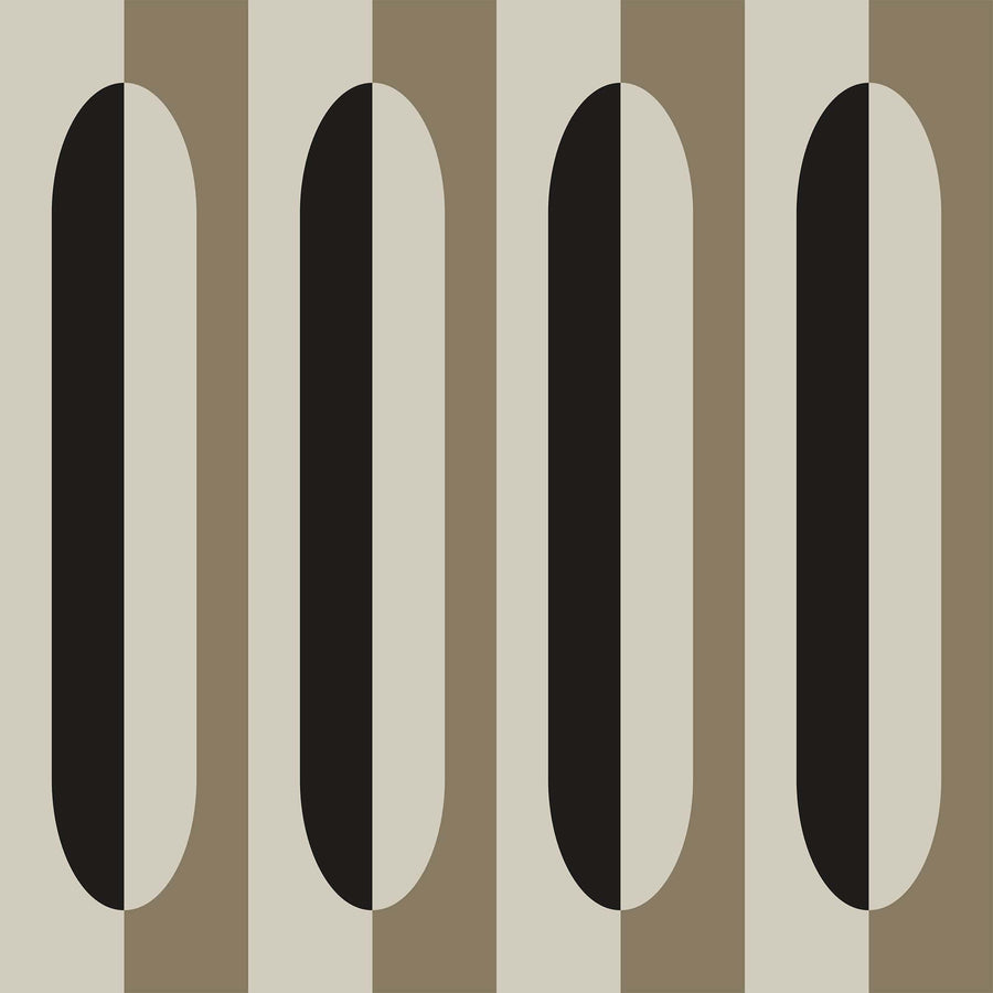 Mid Century Modern Geometric Wallpaper