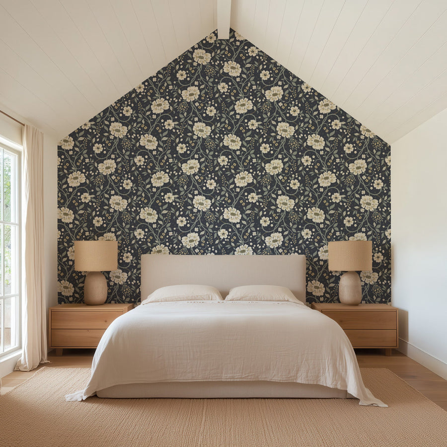 Peonies Wallpaper | Unique Floral Bloom for Elegant Interiors