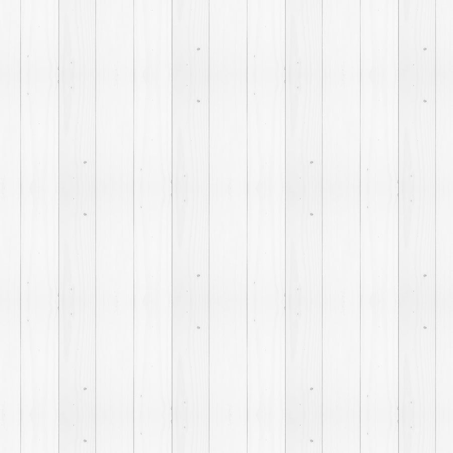 White Rustic Shiplap Peel and Stick Wallpaper
