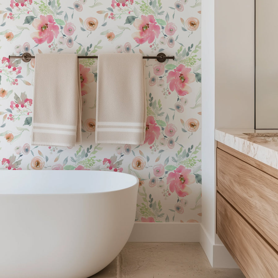 Pink Roses Wallpaper i