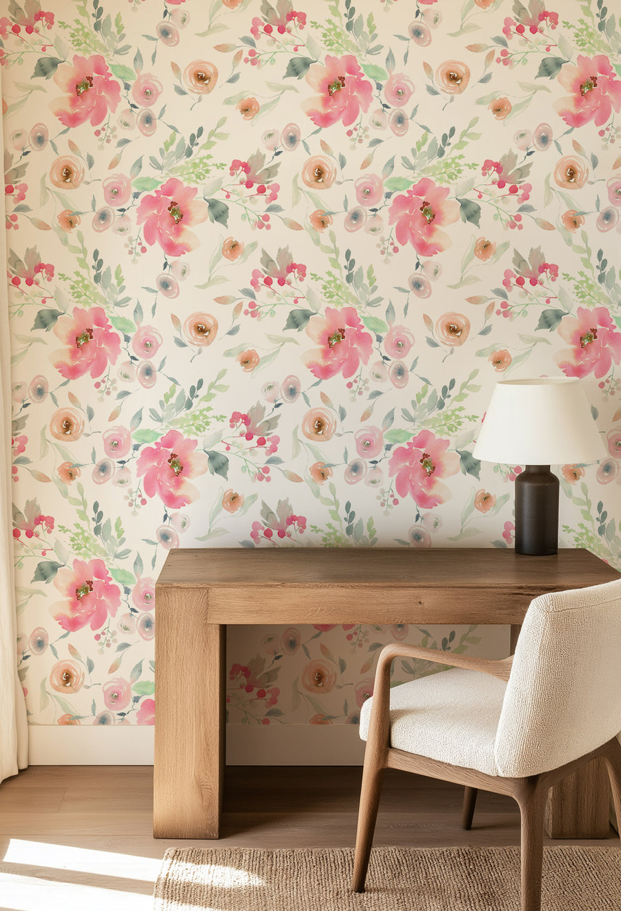 Pink Roses Wallpaper i