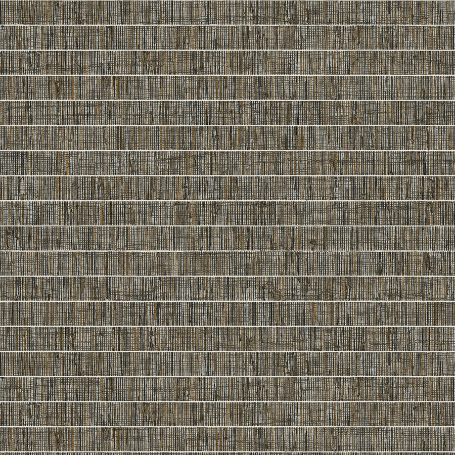 Textured brown and gray patterned wallpaper