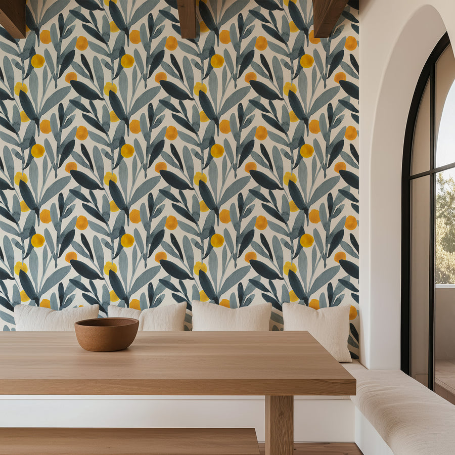 Peach Tree Wallpaper Removable Wallpaper