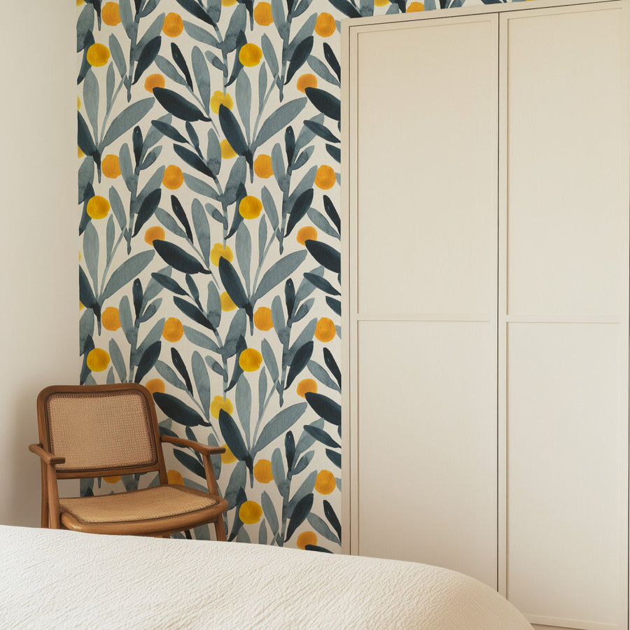 Peach Tree Wallpaper Removable Wallpaper