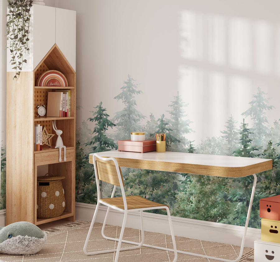 Forest Mural Wallpaper image 5