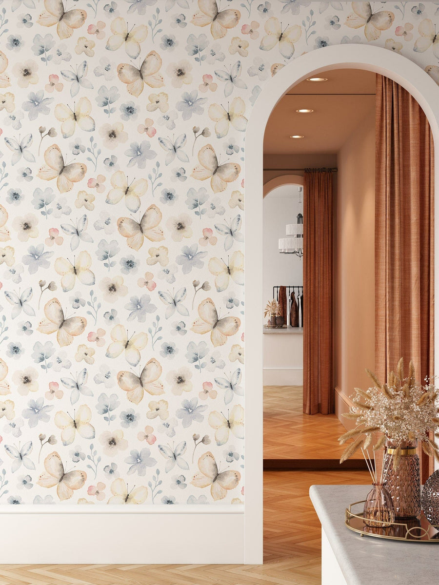 Peel and Stick Wallpaper for Girls room Removable Wallpaper EazzyWalls