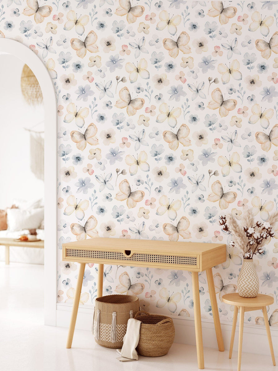 Peel and Stick Wallpaper for Girls room Removable Wallpaper EazzyWalls