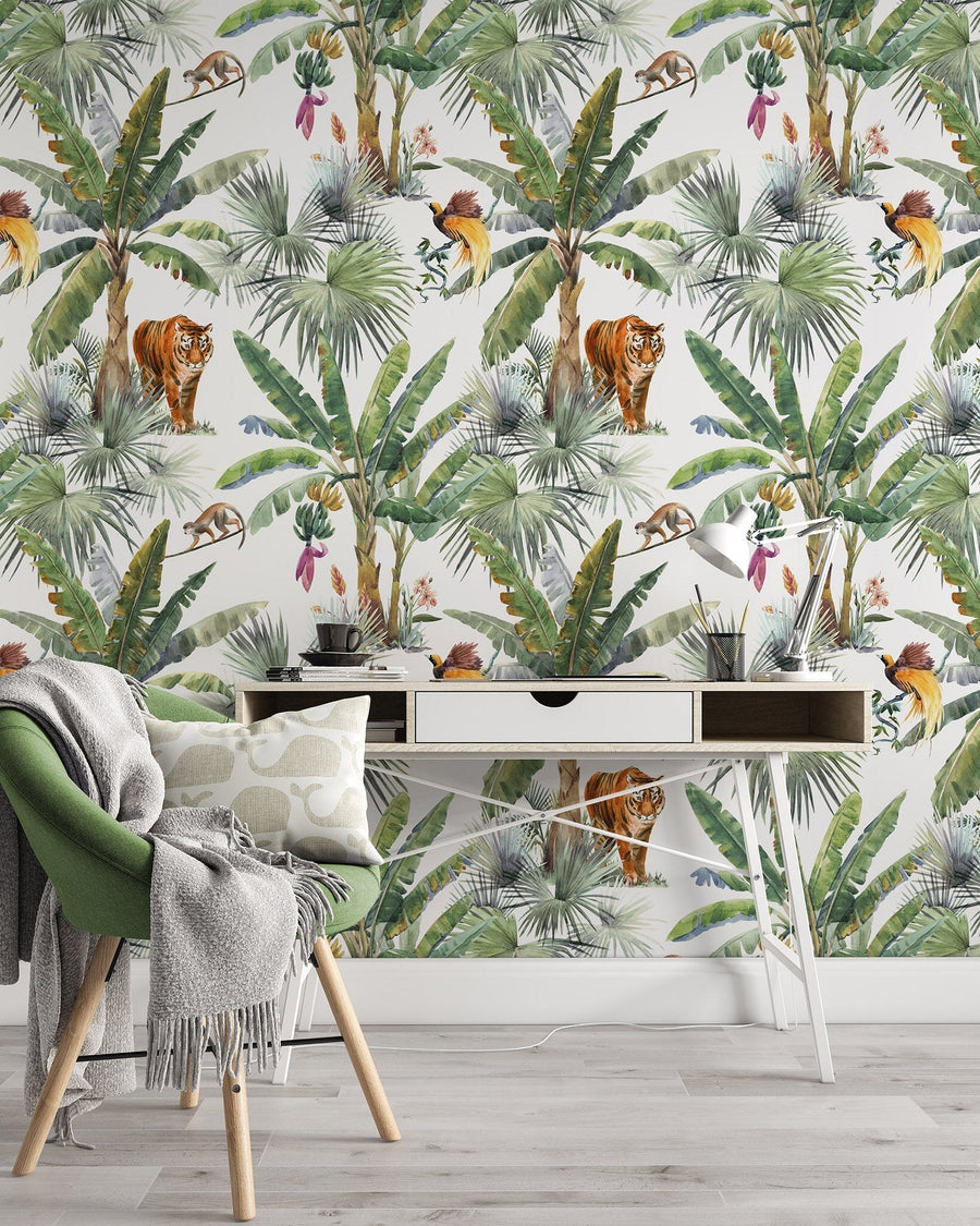 Animal Print Peel and Stick Wallpaper Removable Wallpaper EazzyWalls