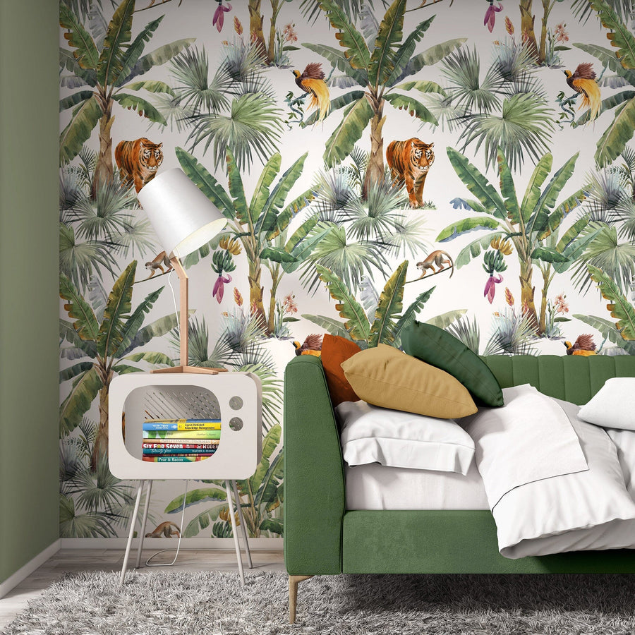 Animal Print Peel and Stick Wallpaper Removable Wallpaper EazzyWalls