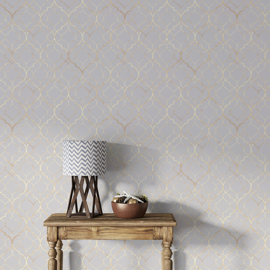 Abstract Geometric Wallpaper Removable Wallpaper EazzyWalls