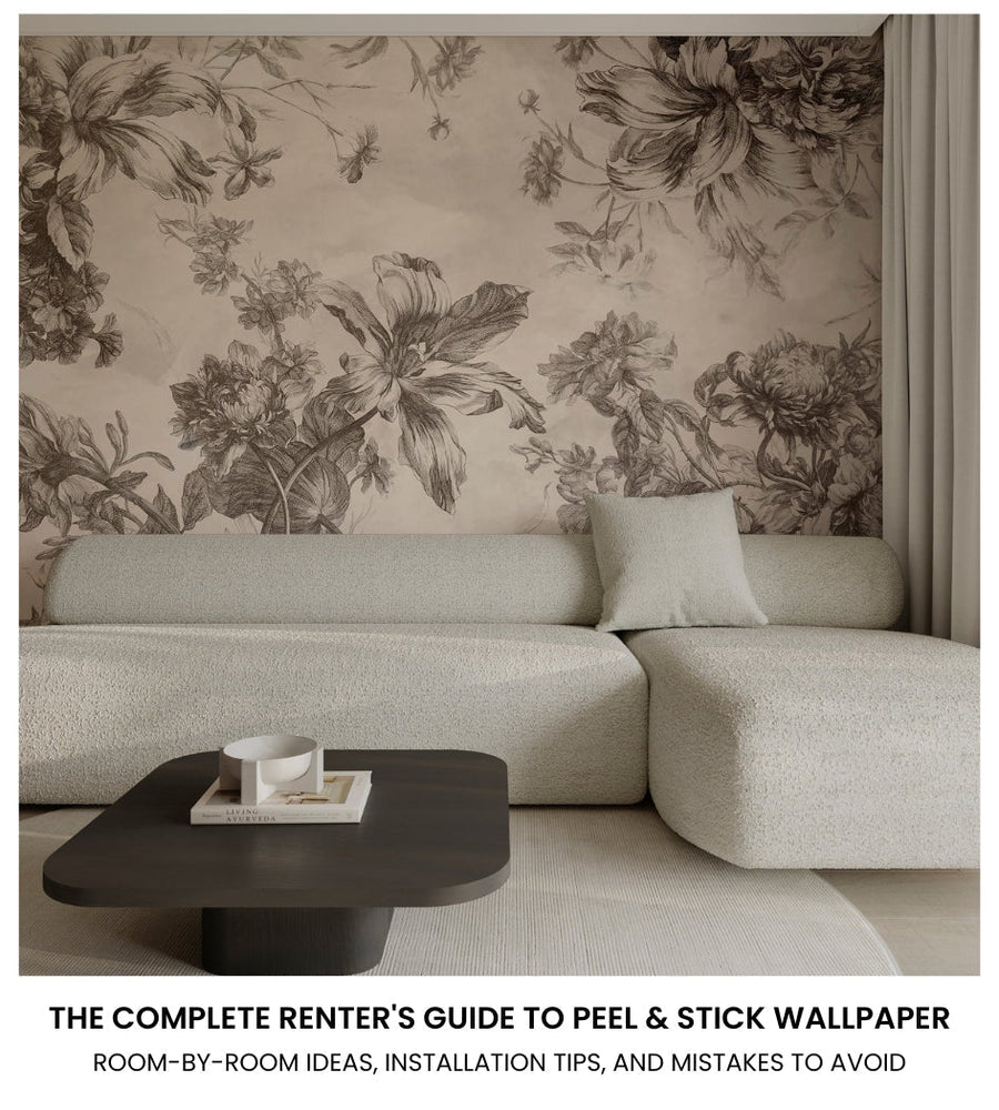 The Complete Renter's Guide to Peel & Stick Wallpaper