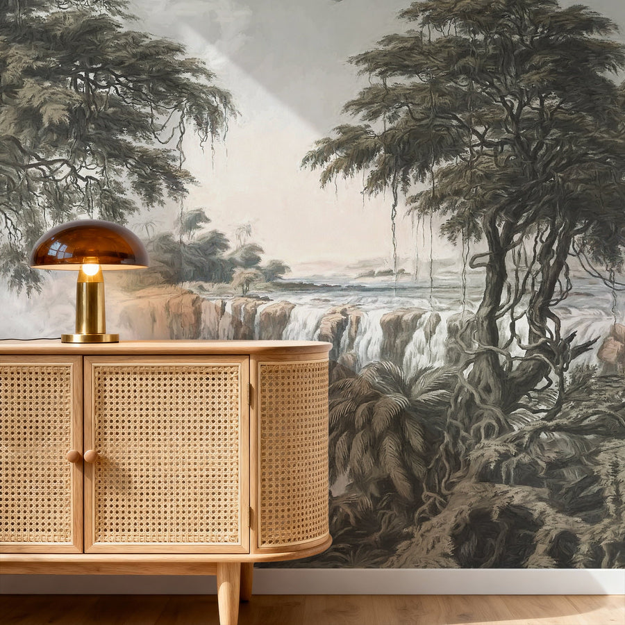 Biophilic wallpaper collection for modern interiors