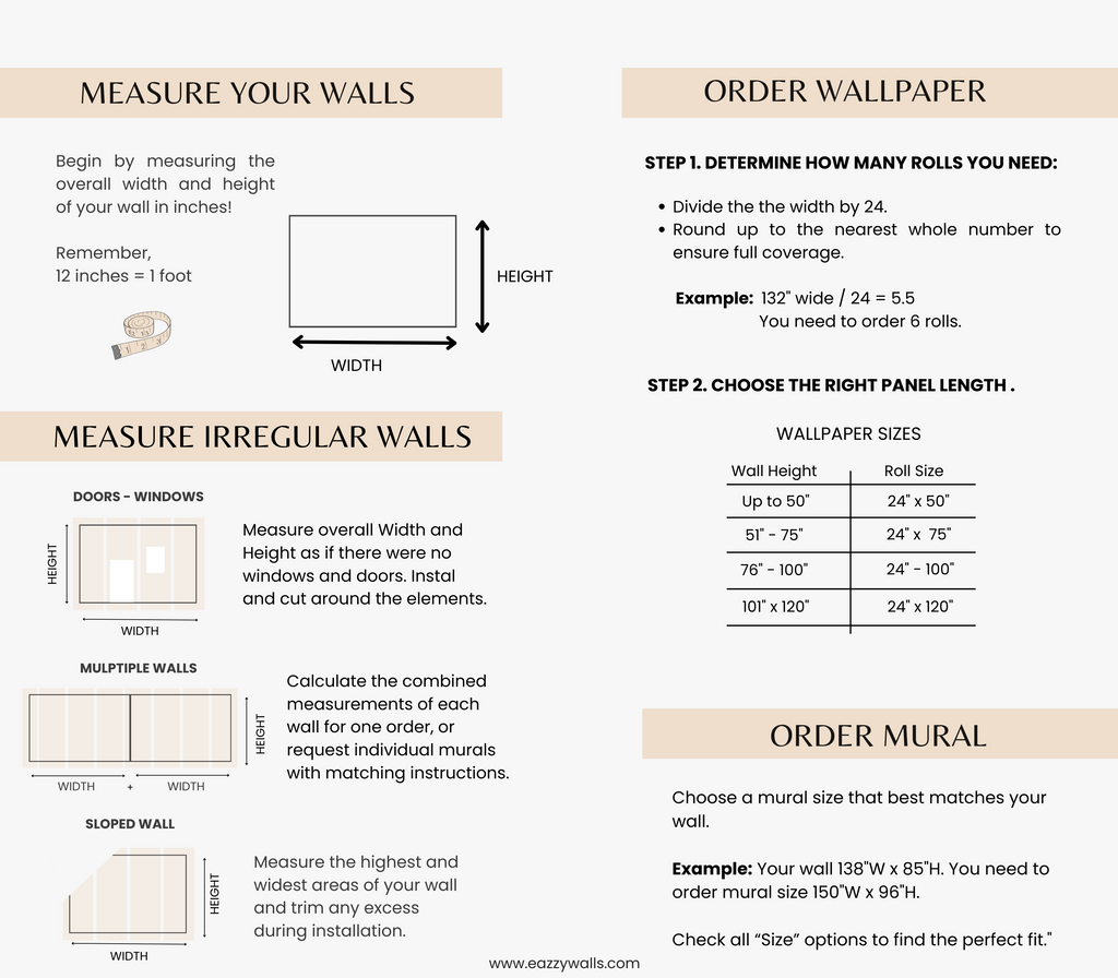 How to measure your wall image 