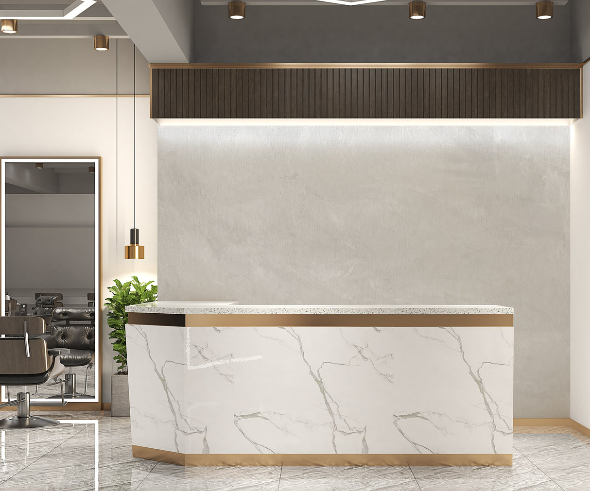 Luxury Limewash Wallpaper – Soft Faux Plaster Wall Mural