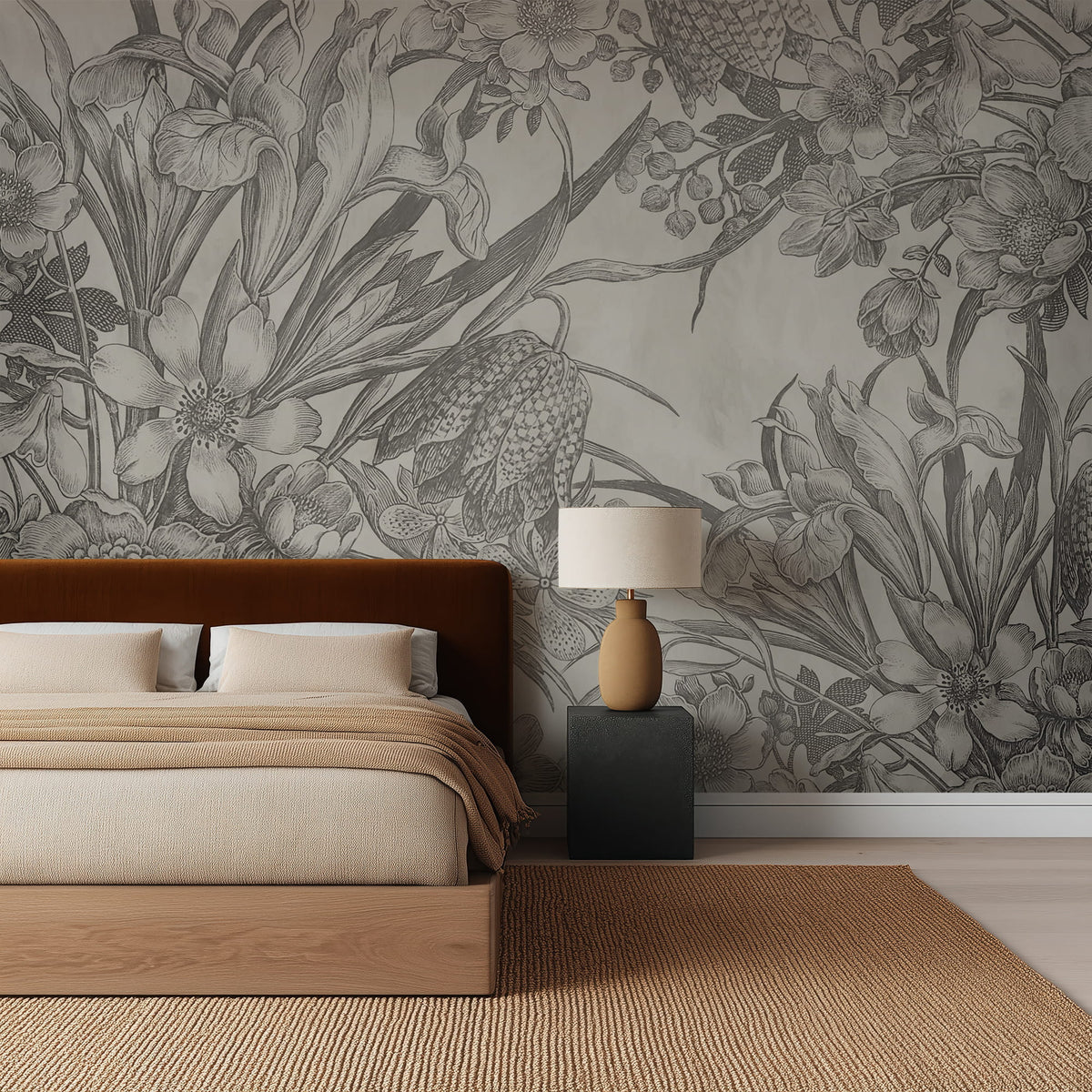 nature wallpaper bedroom