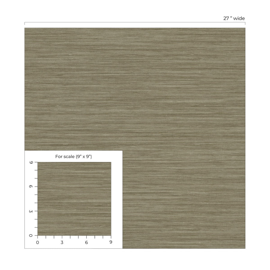 Textured brown paper sheet with a scale for measurement on a white background