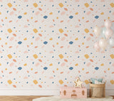 Venetian Terrazzo Colorful Peel and Stick Wallpaper