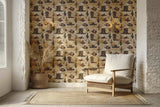 Rustic Cowboy Wallpaper – Removable Western Wallpaper with Hats, Boots & Cacti