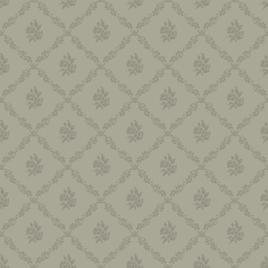 Della Sage Green Wallpaper