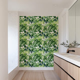 Tropical Print Wallpaper Peel and stick Wallpaper 