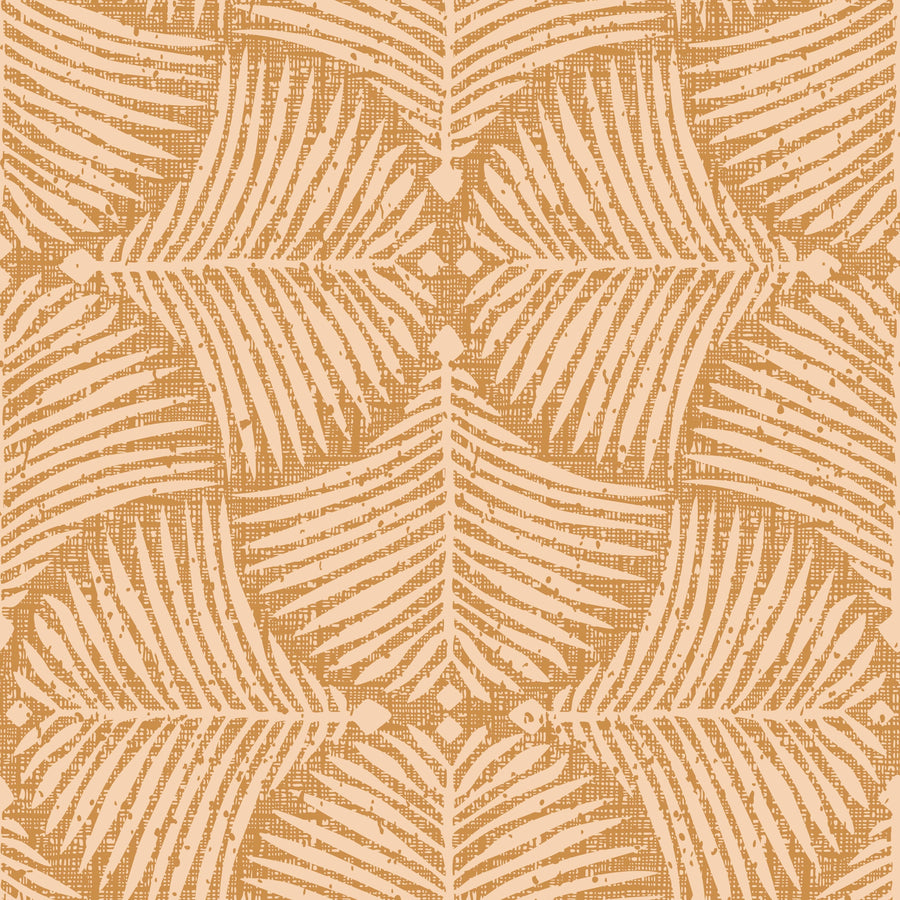 Fan Palm Wallpaper | Tropical Elegance
