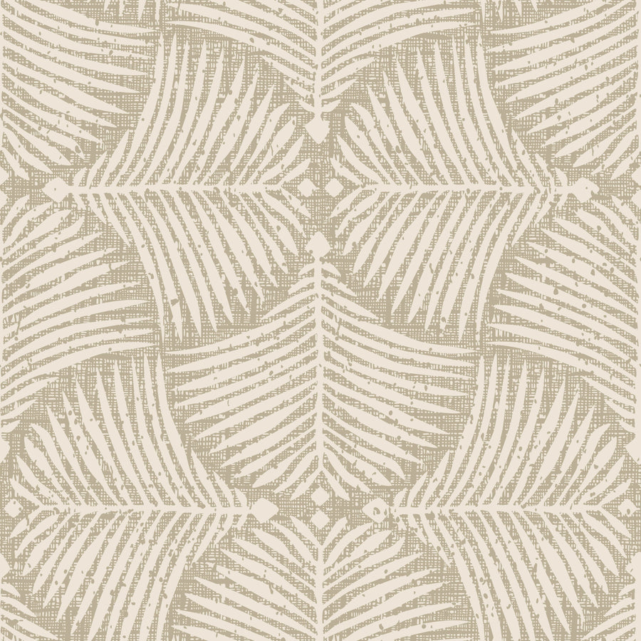 Fan Palm Wallpaper | Tropical Elegance