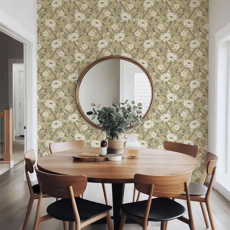 Peonies Wallpaper | Unique Floral Bloom for Elegant Interiors