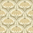 Scalloped Coneflower Wallpaper - Vintage Floral Elegance