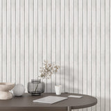 White Shiplap Wallpaper