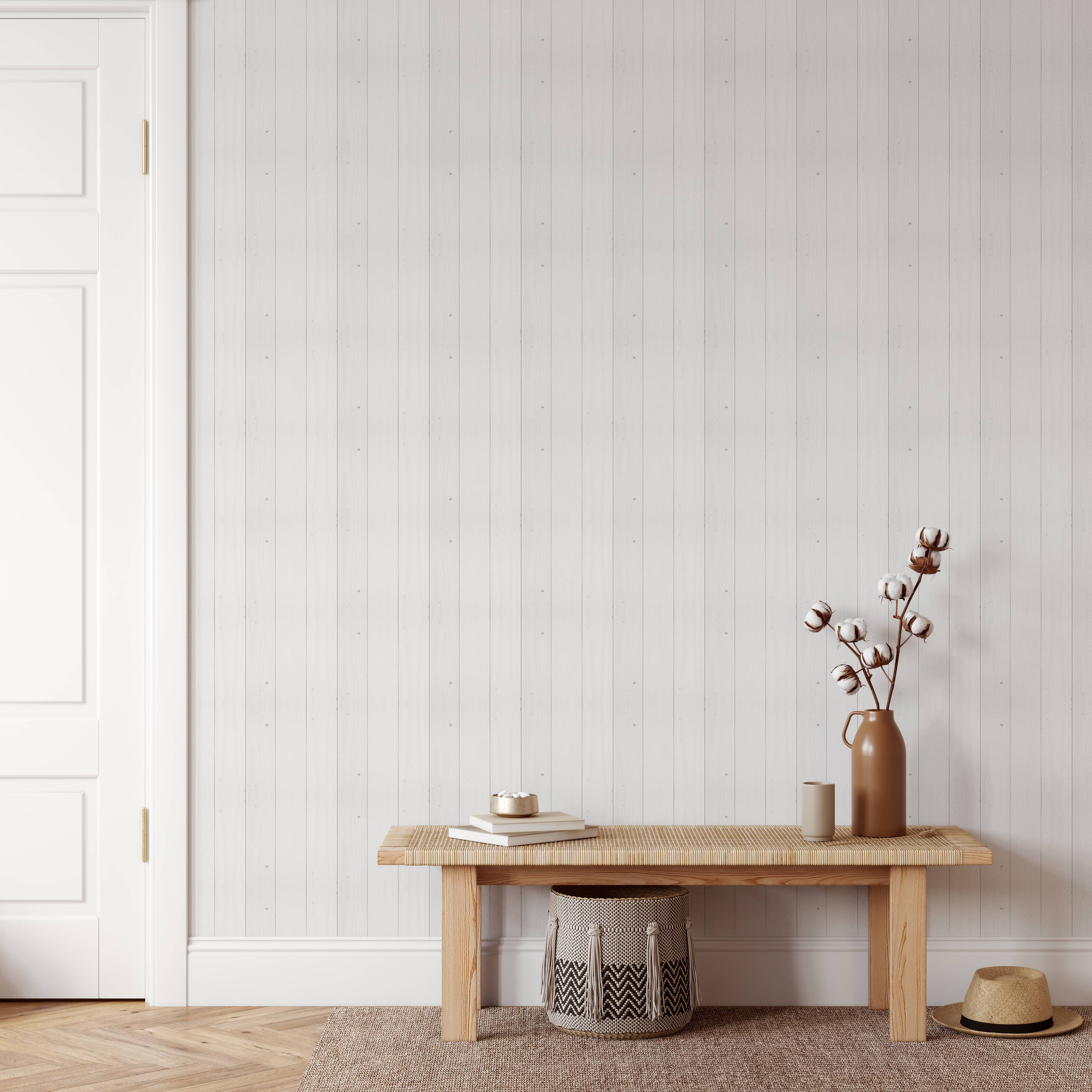 White peel and stick wallpaper discount