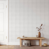 White Rustic Shiplap Peel and Stick Wallpaper