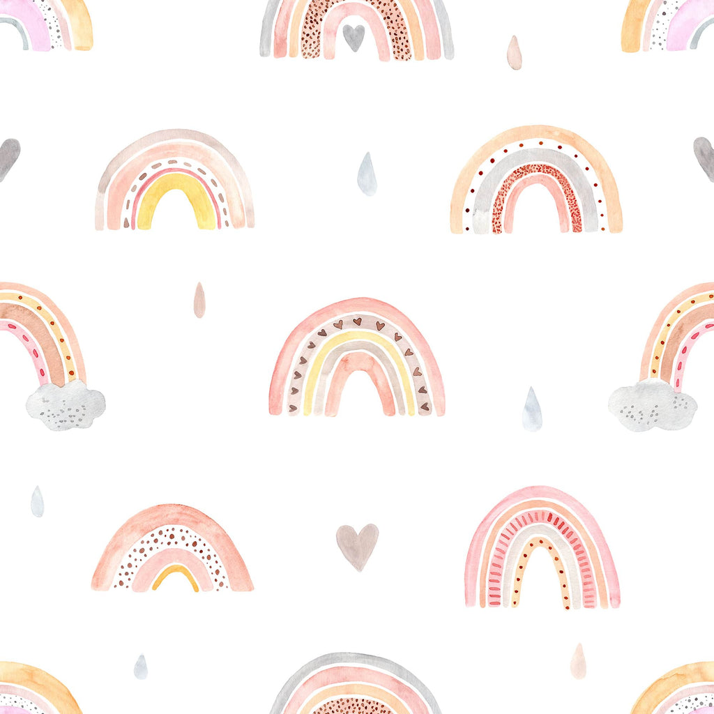 Rainbow pattern wallpaper image 1