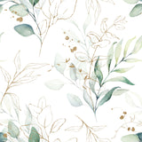 Green Eucalyptus Leaf Wallpaper image 1