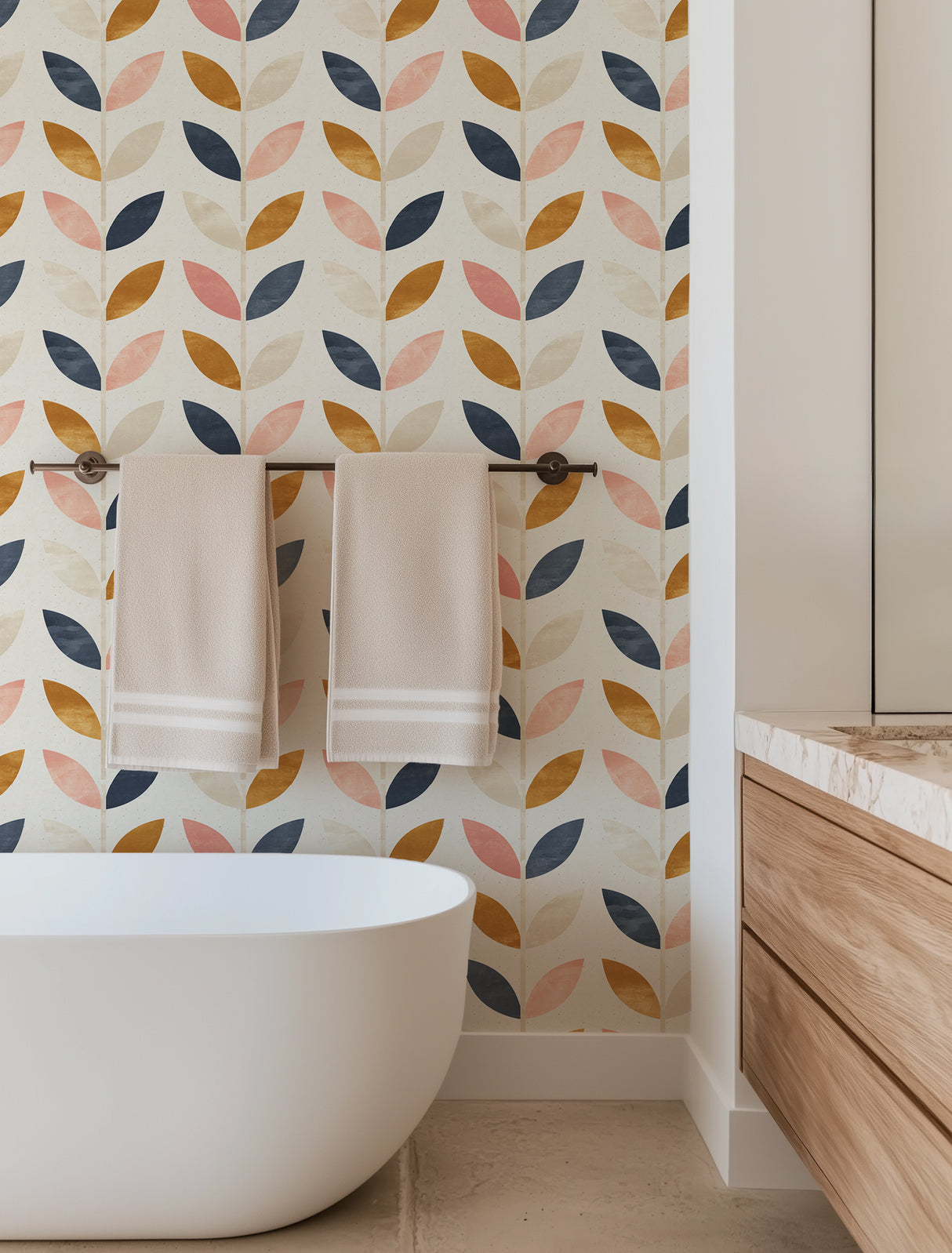 Geometric Wallpaper Removable Wallpaper EazzyWalls 