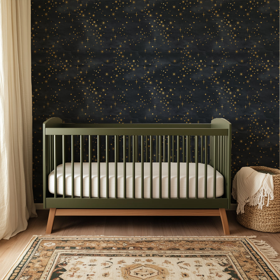 Starry Sky Pattern Wallpaper Removable Wallpaper 