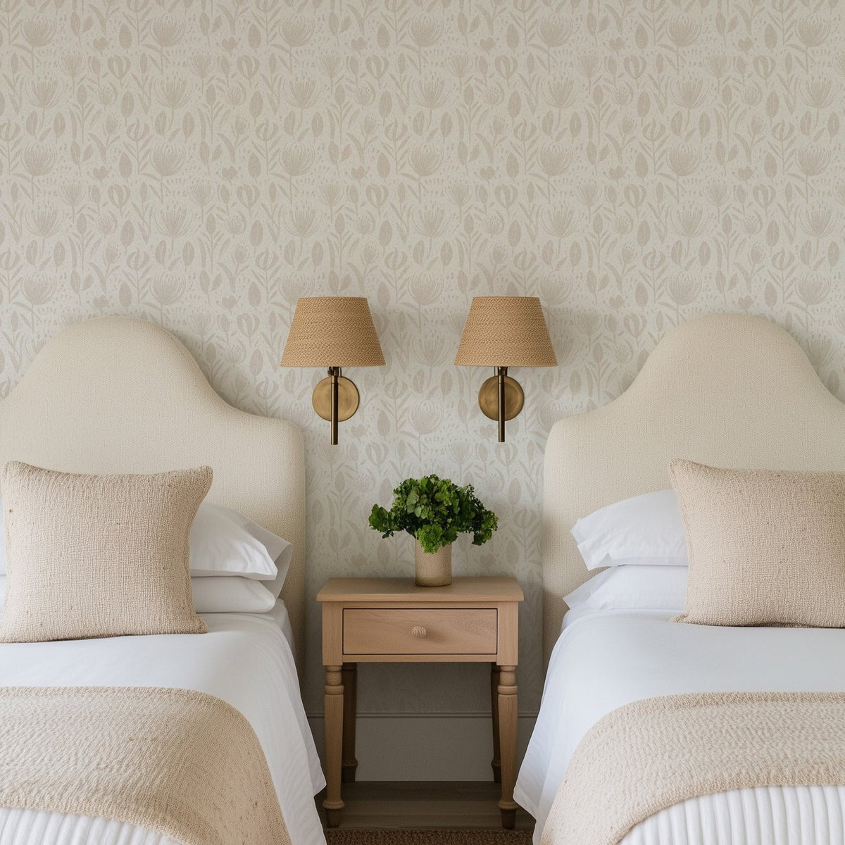 boho chic bedroom wallpaper