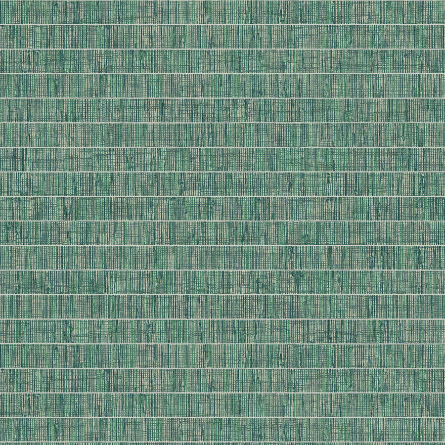 Textured green wallpaper pattern
