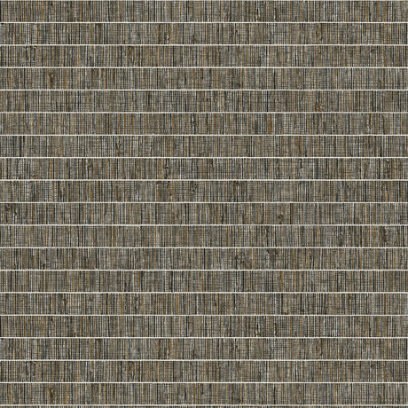 Textured brown and gray patterned wallpaper