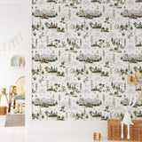 Forest Deer Wallpaper Mural image 3