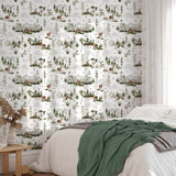 Forest Deer Wallpaper Mural image 5