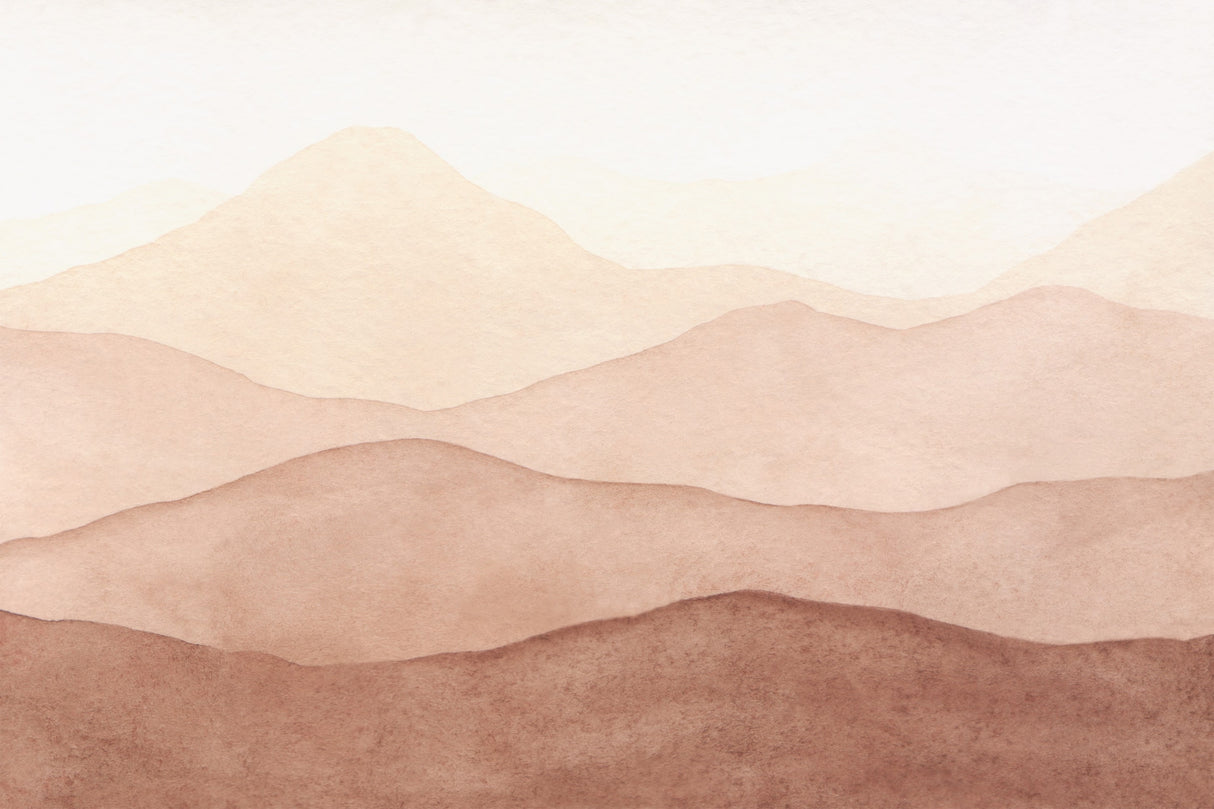 Boho Landscape Wallpaper Mural image 3