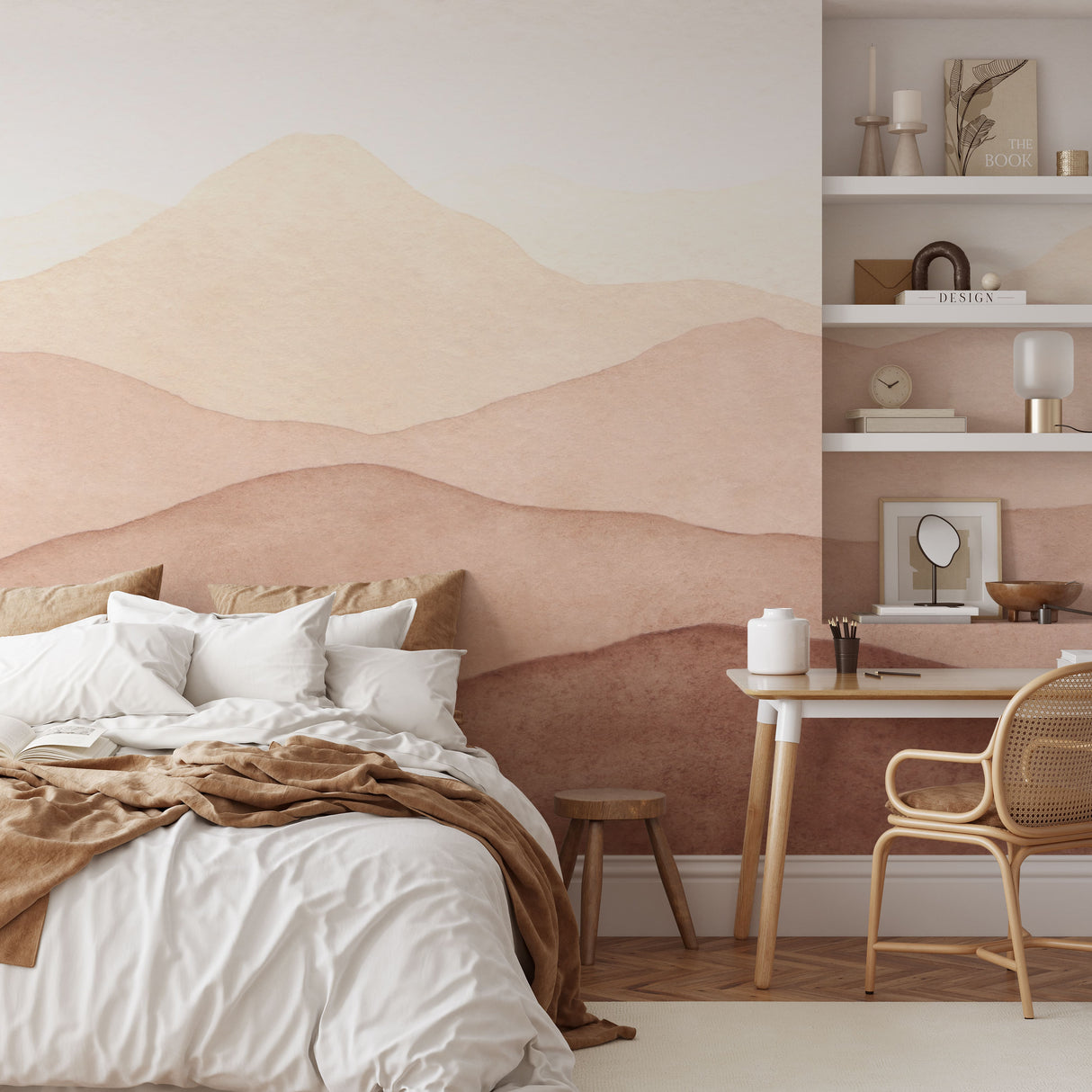 Boho Landscape Wallpaper Mural image 2