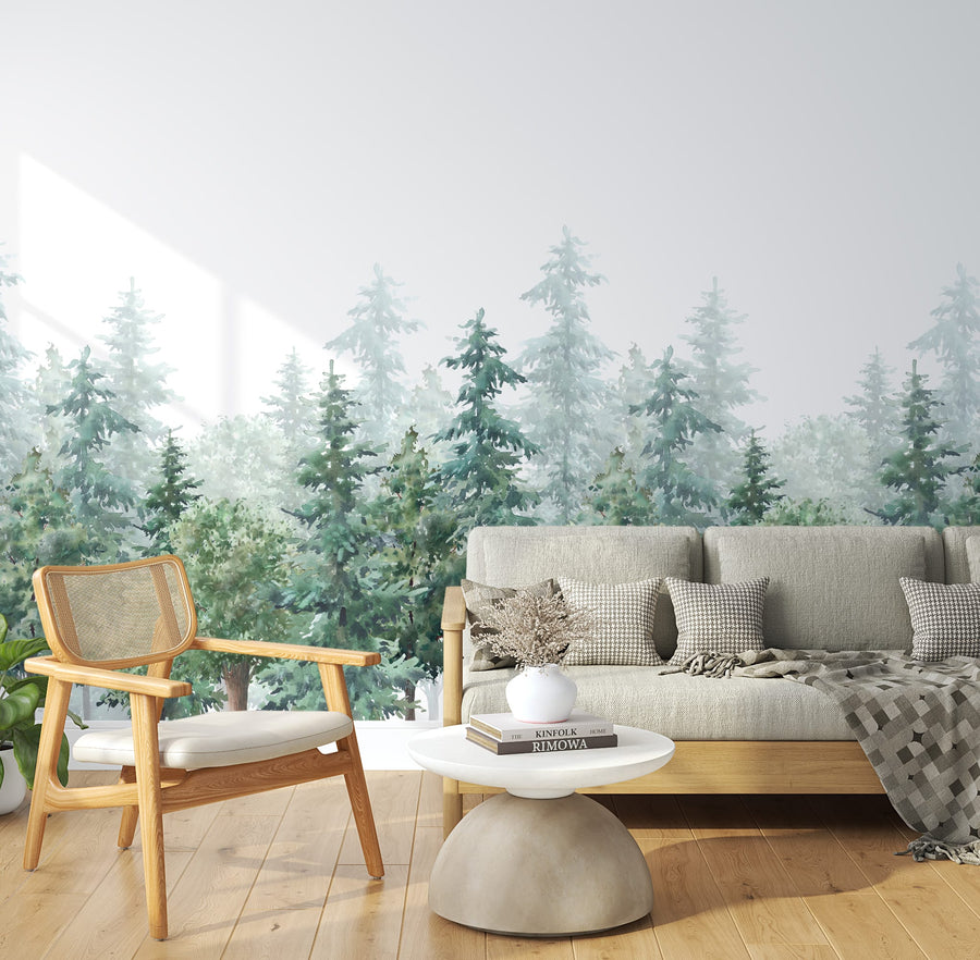 Forest Mural Wallpaper image 4