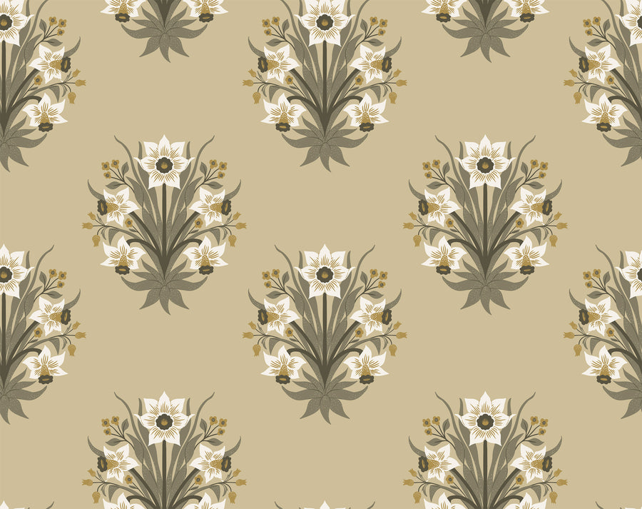 Elegant Daffodils Wallpaper
