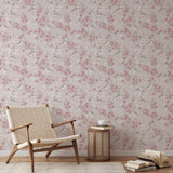 Willow Warbler Bird in Spring Sakura Cherry Blossom Garden Wallpaper